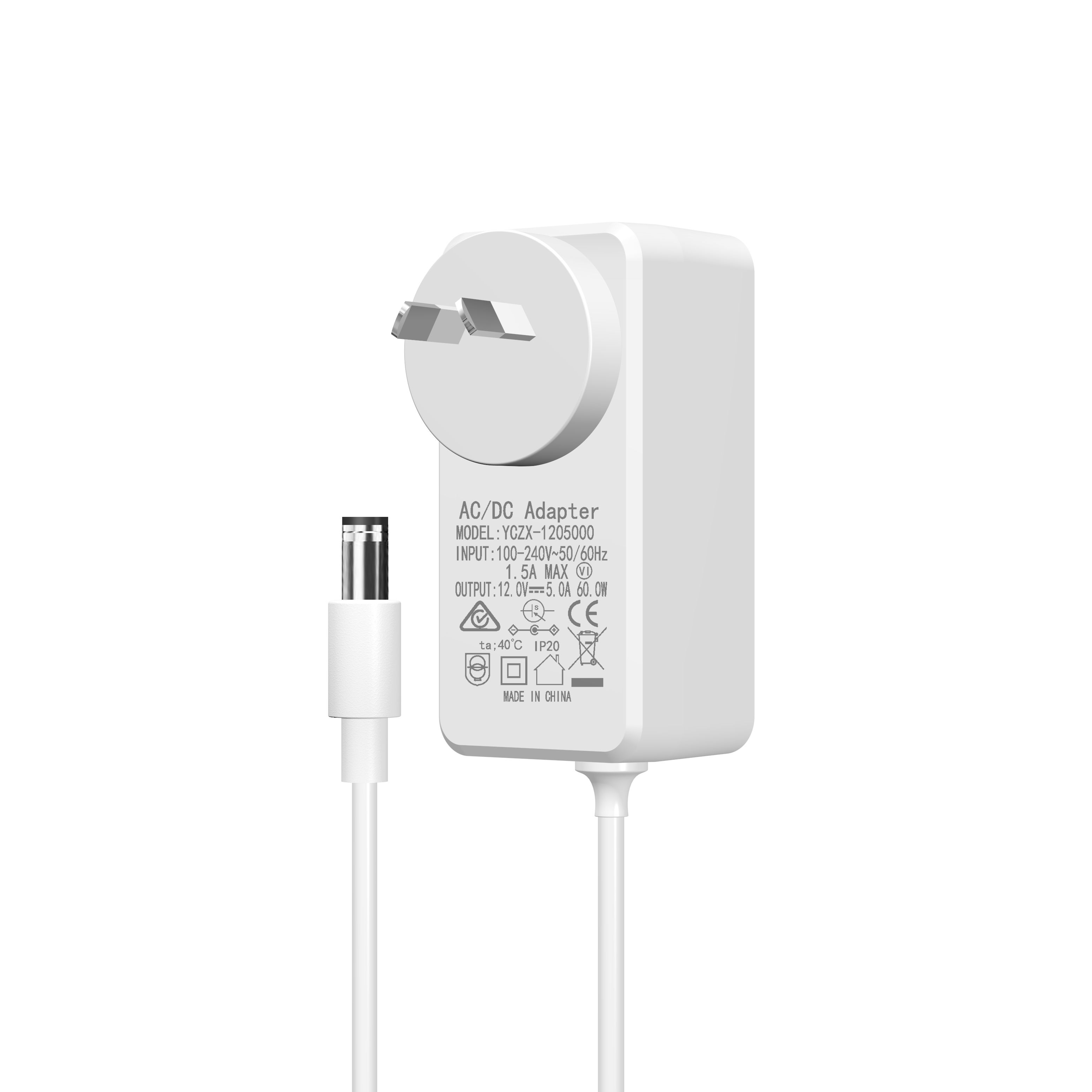 Round Power Adapter