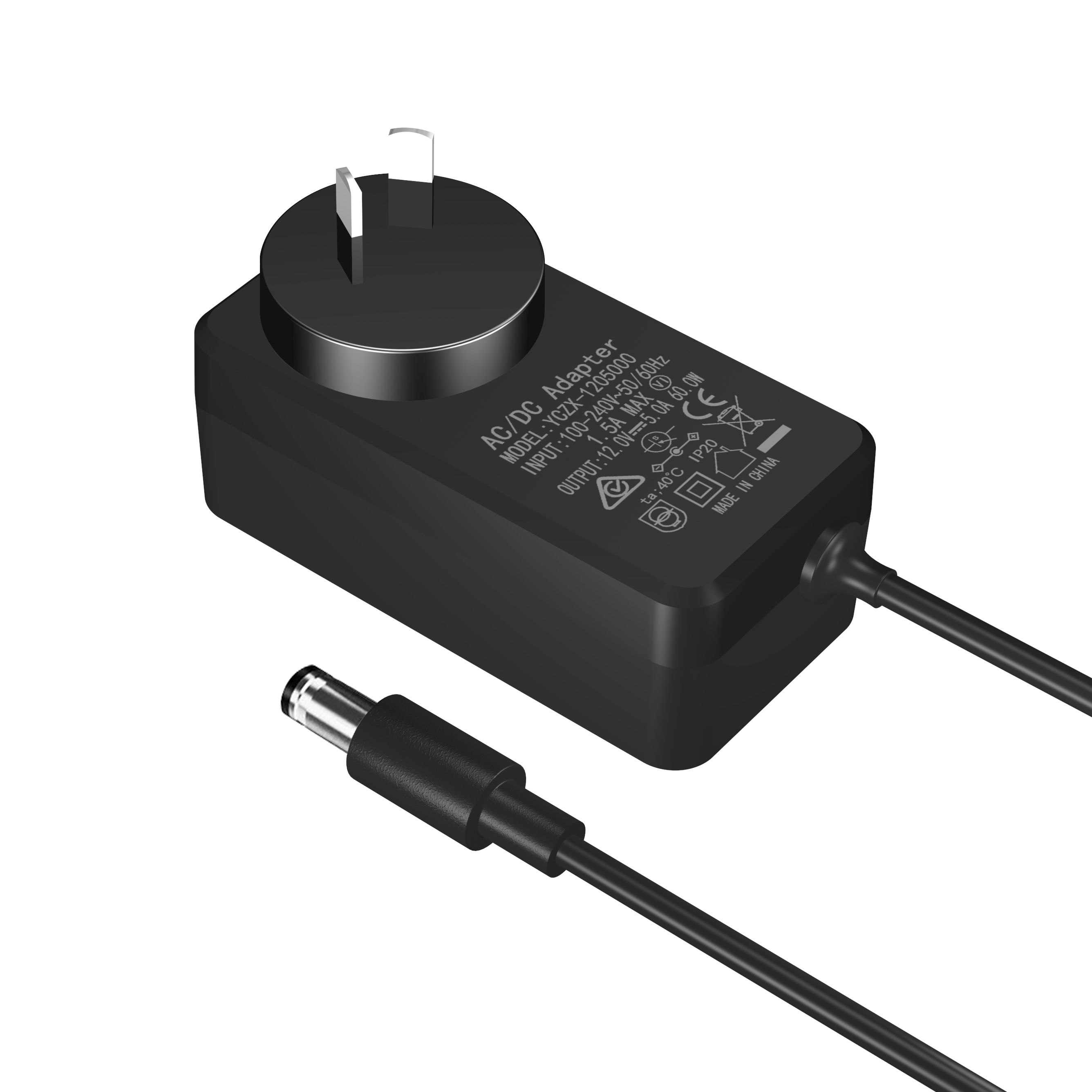 Round Power Adapter